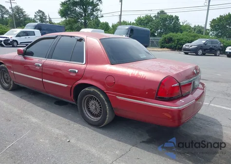 2000 Mercury Grand Marquis Ls из США, поврежденный, VIN 2MEFM75W1YX635485